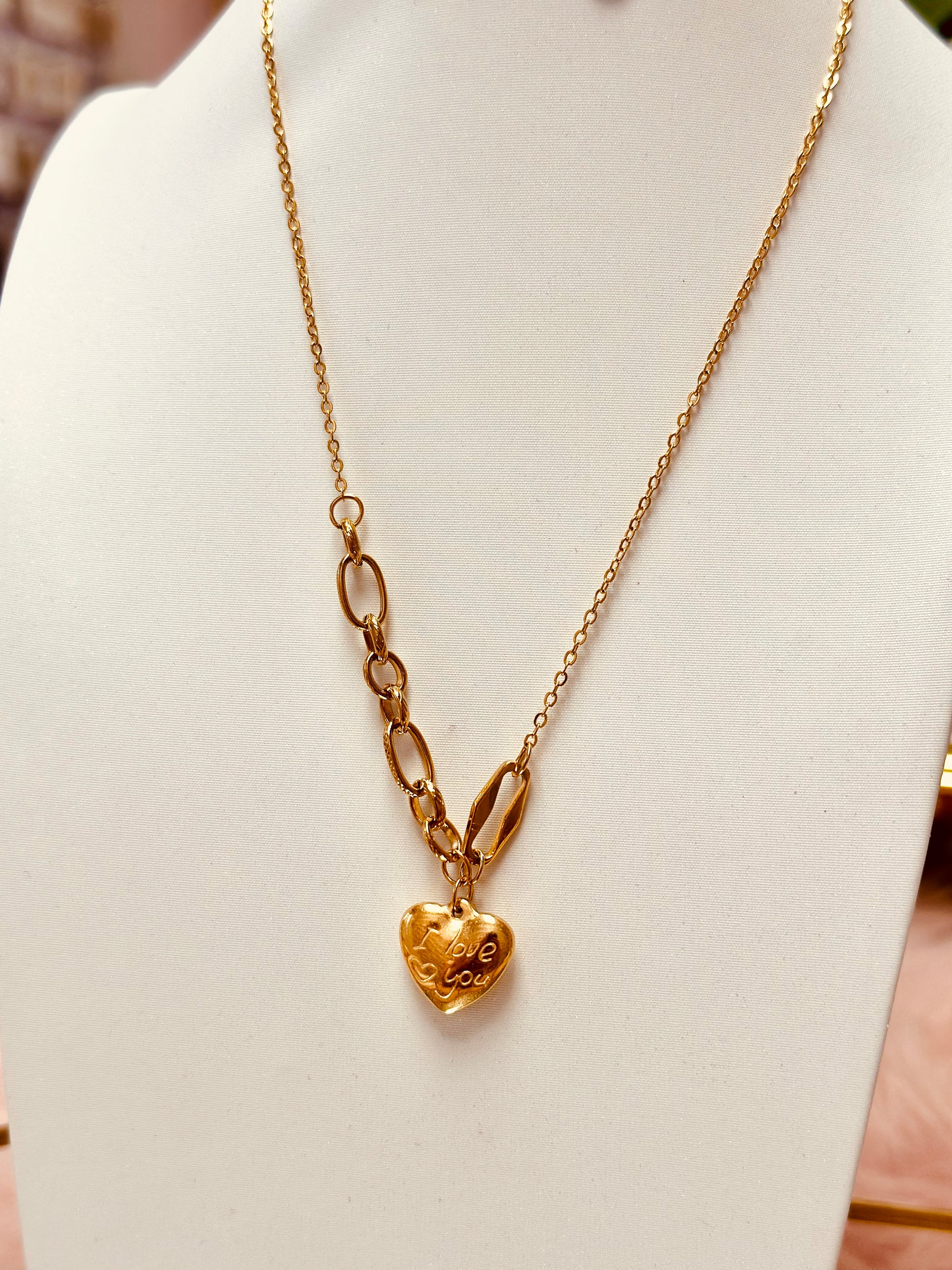 Collar I LOVE YOU