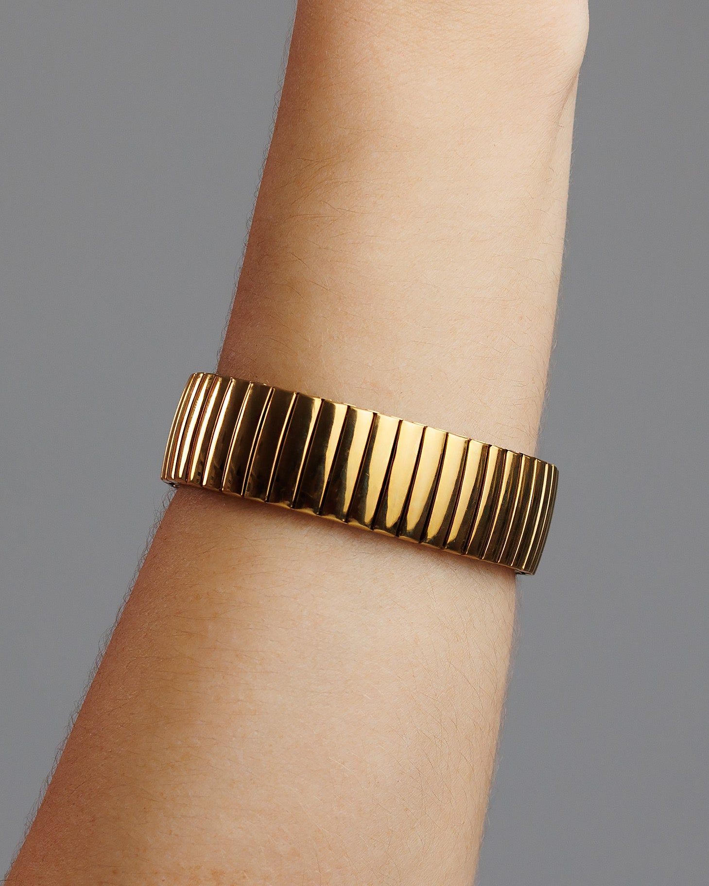 Pulsera ancha elástica