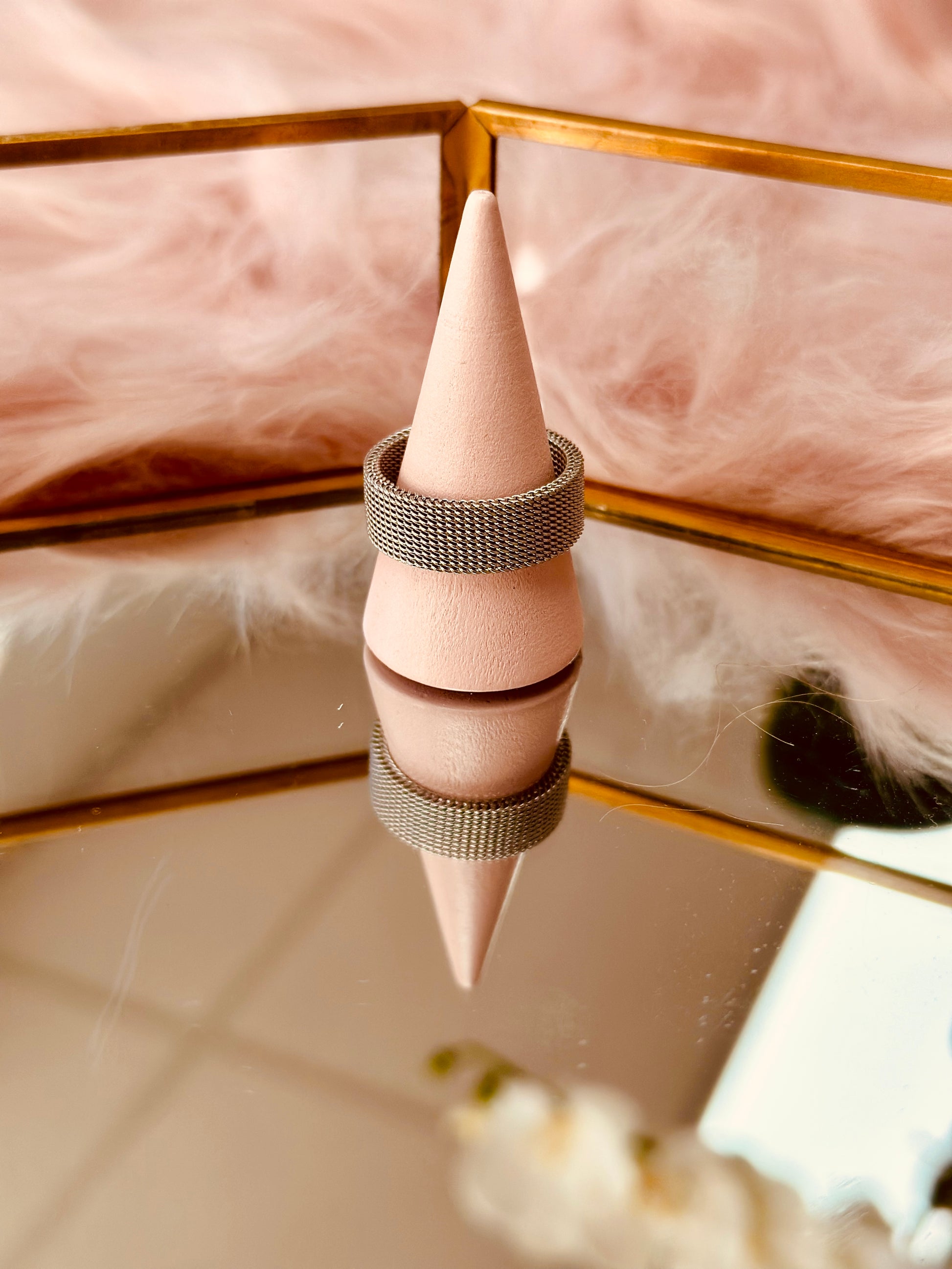 Anillo Mesh de hombre