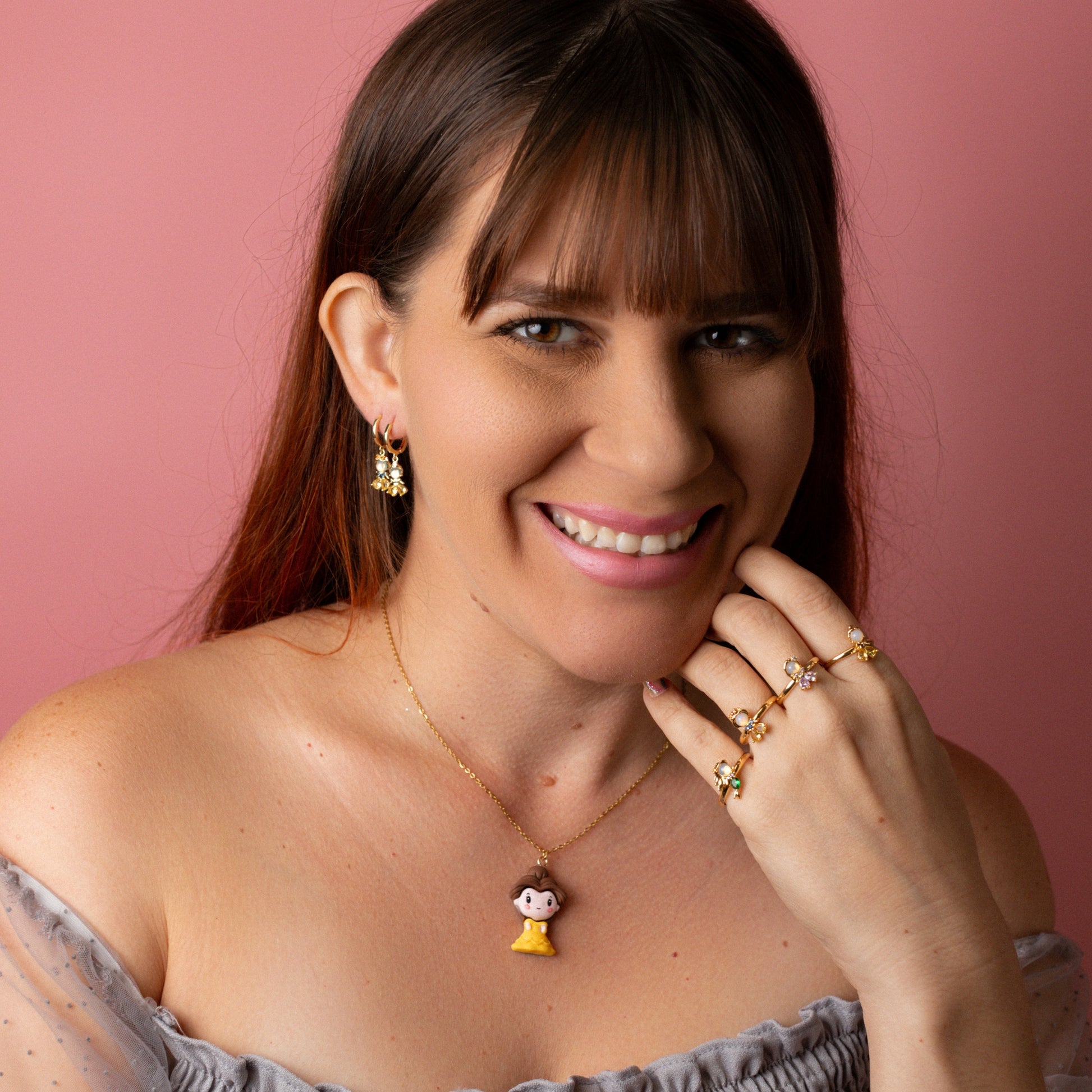 Anillos ajustables de princesas