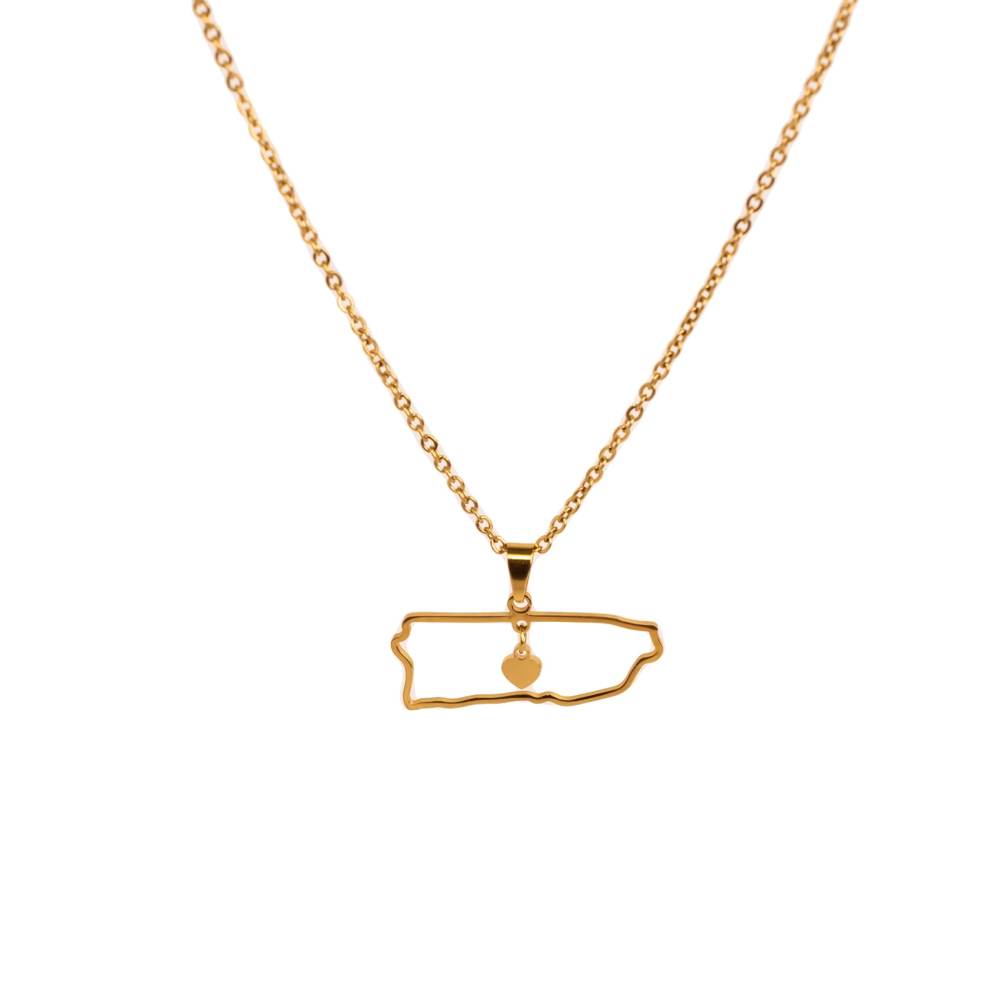 Collar de mapa de PR