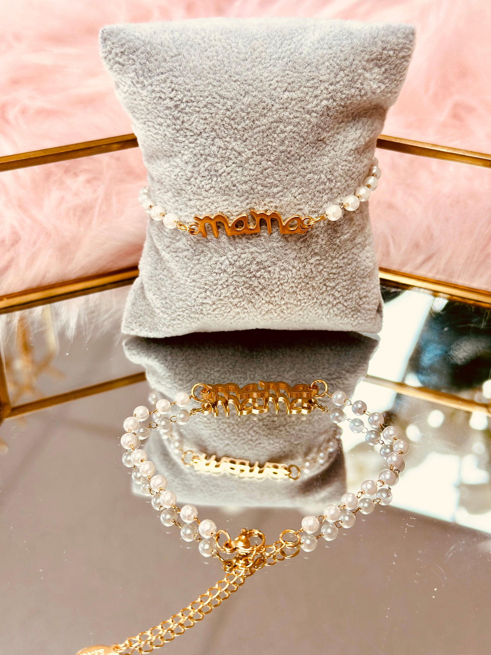 Pulsera mamá de perlas