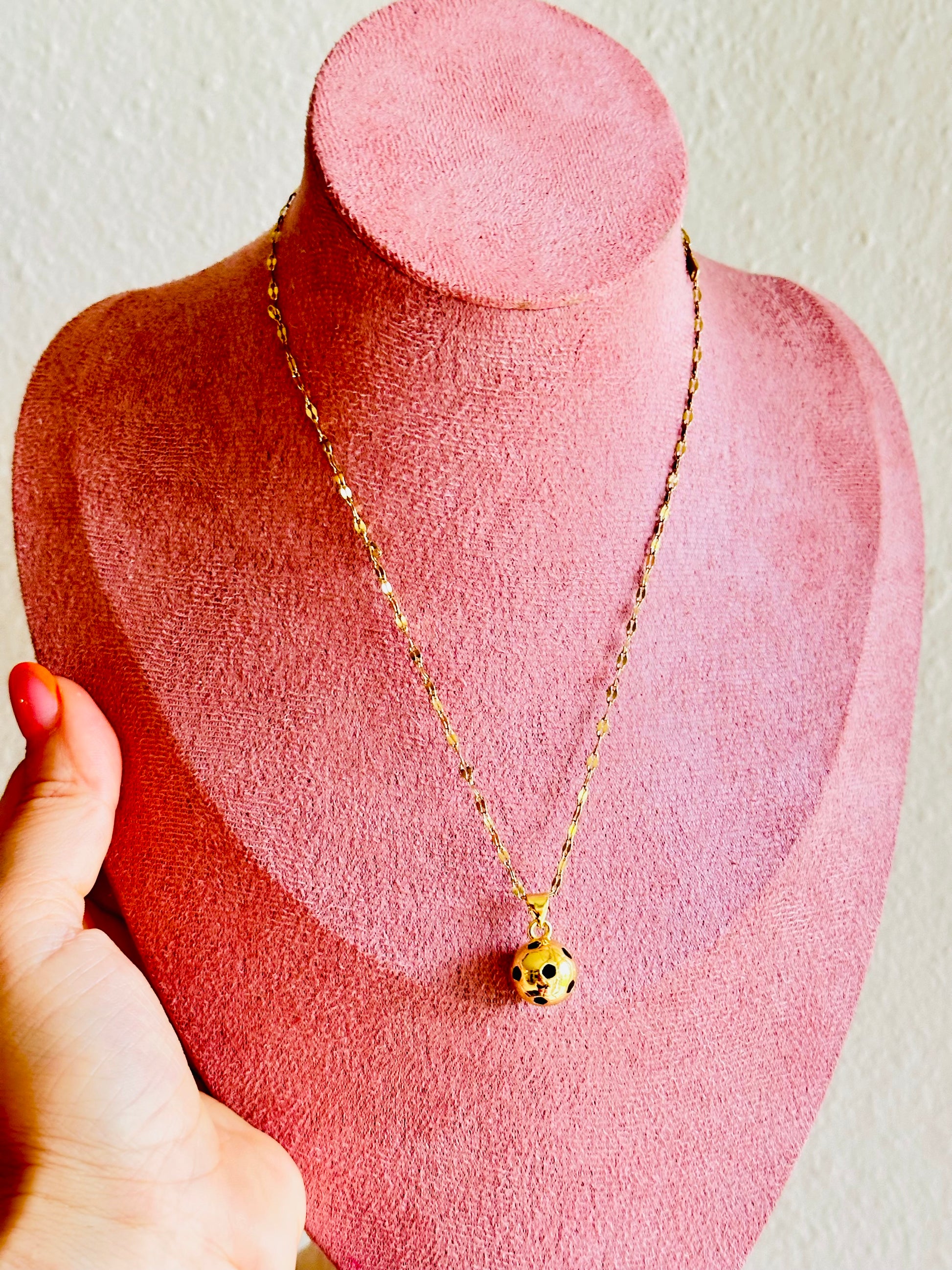 Collar de balón de fútbol