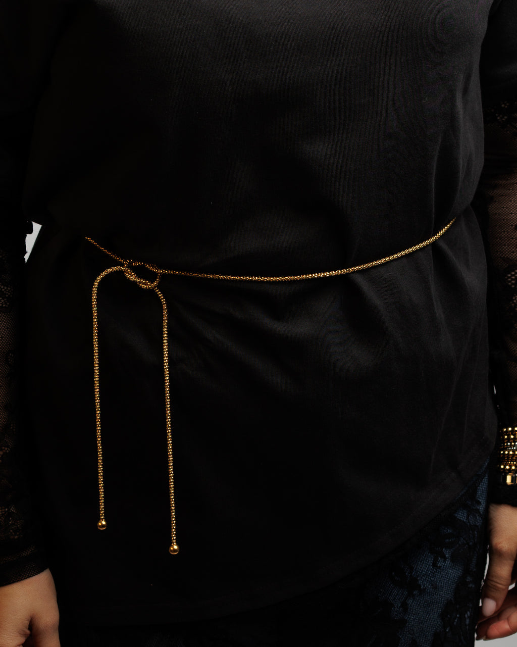Collar versátil chunky más de 5 maneras para usarlo