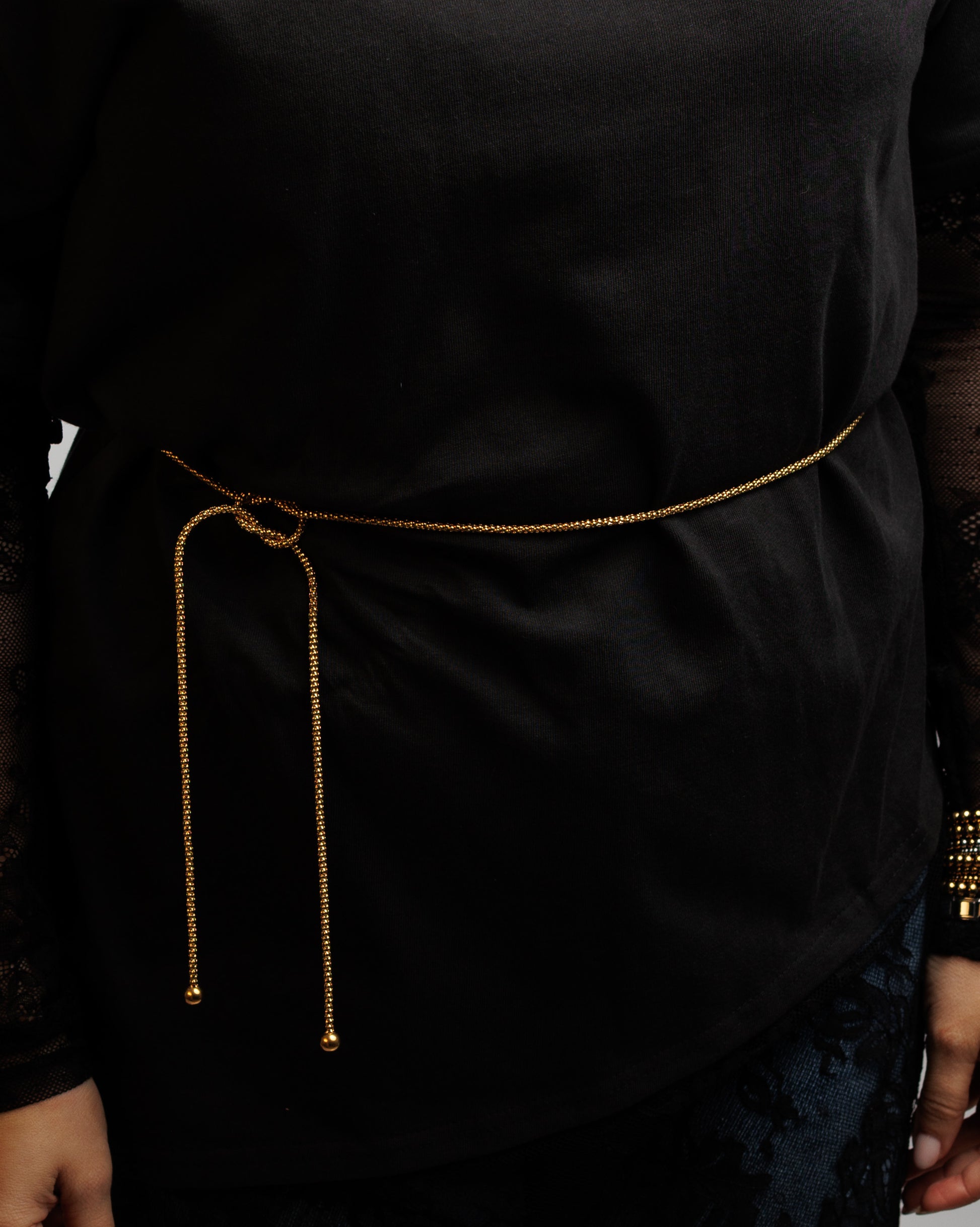 Collar versátil chunky más de 5 maneras para usarlo
