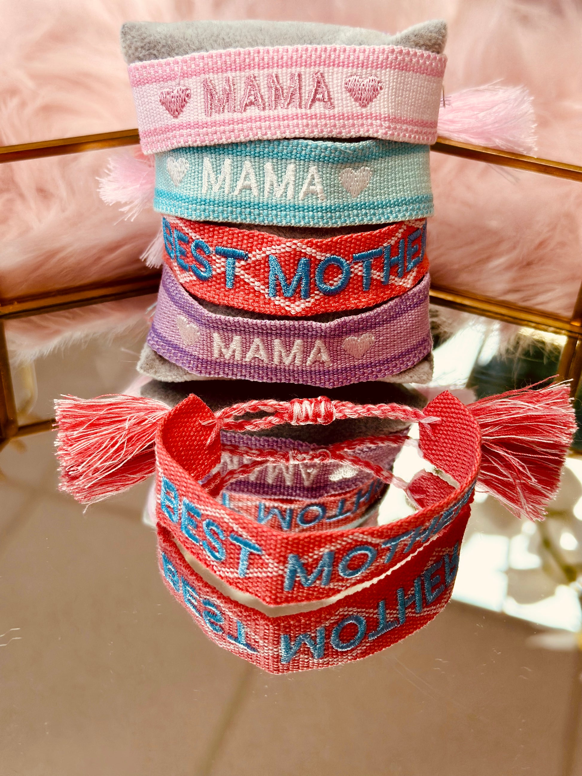 Pulsera de hilo de mamá