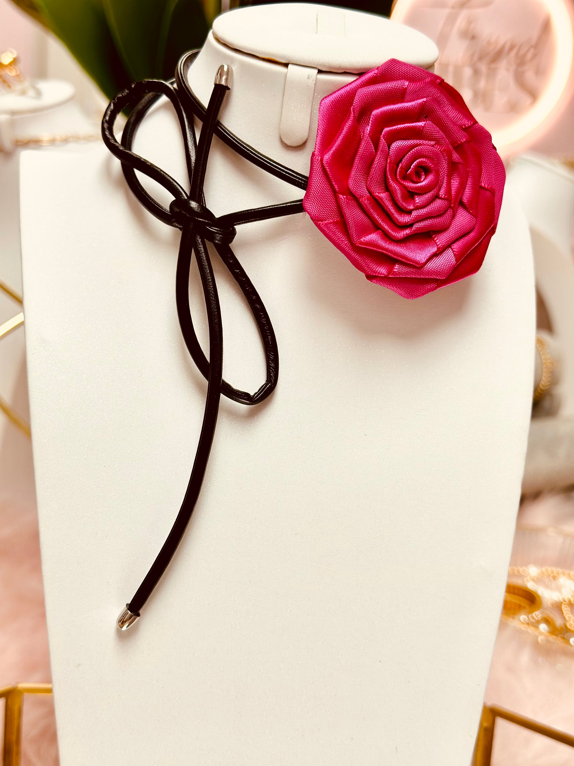 Choker de flor