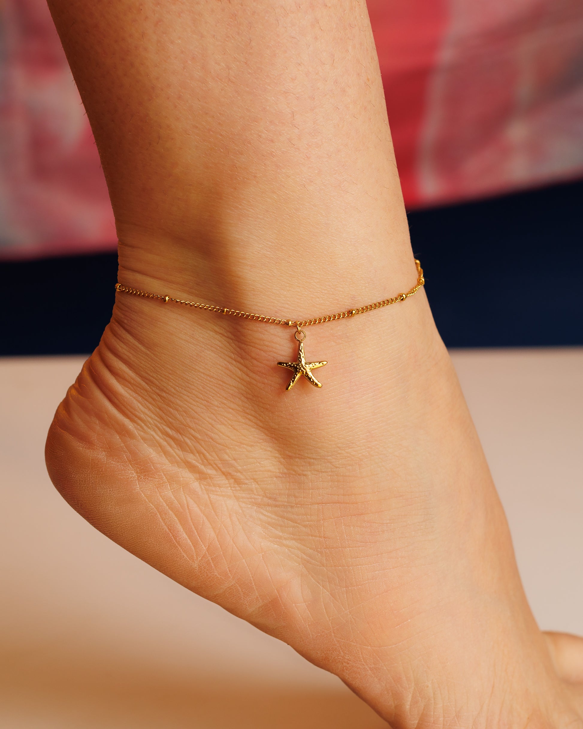 Tobillera de estrella de mar