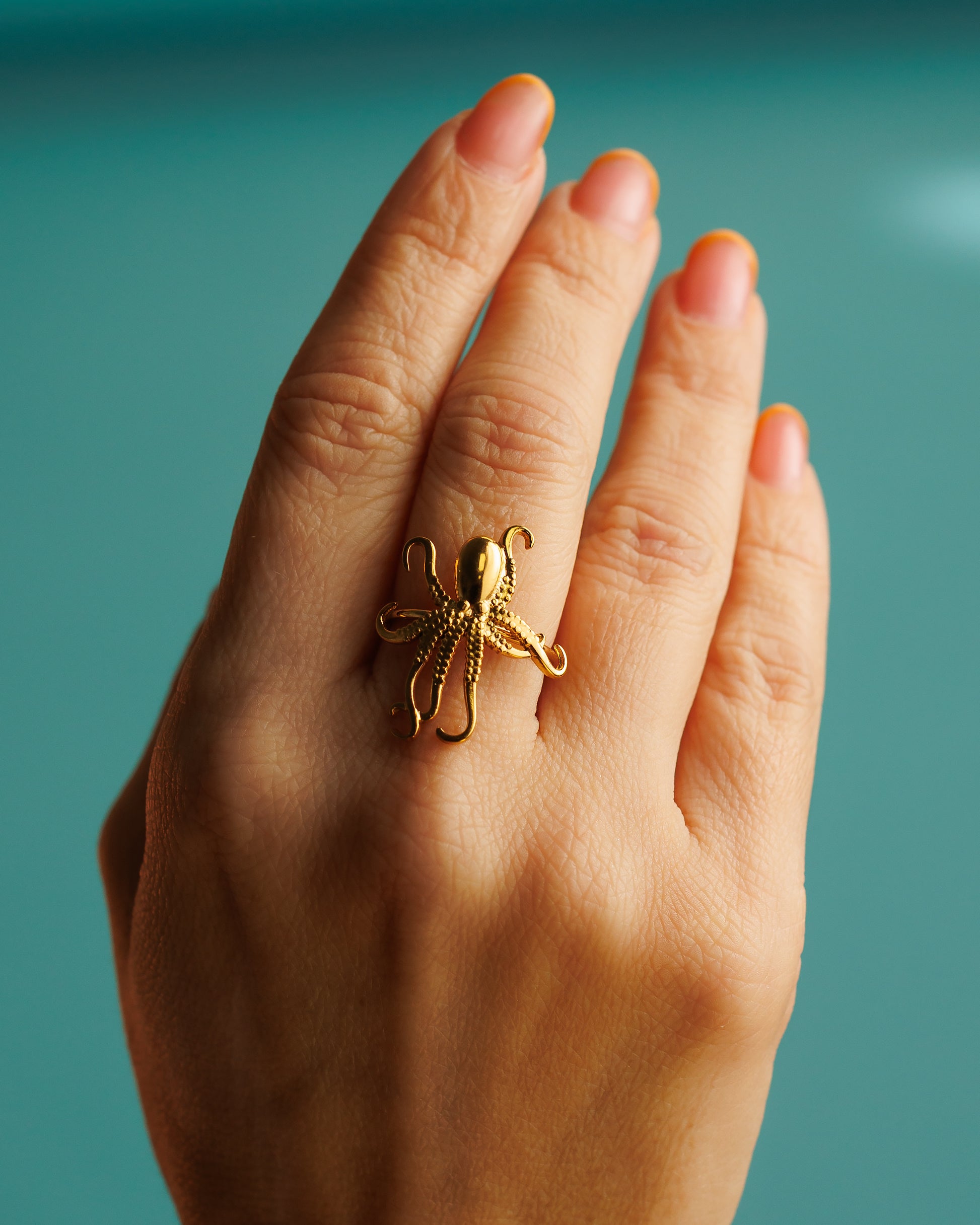Anillo grande de pulpo