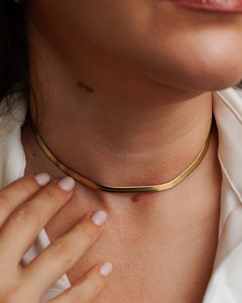 Choker estilo snake