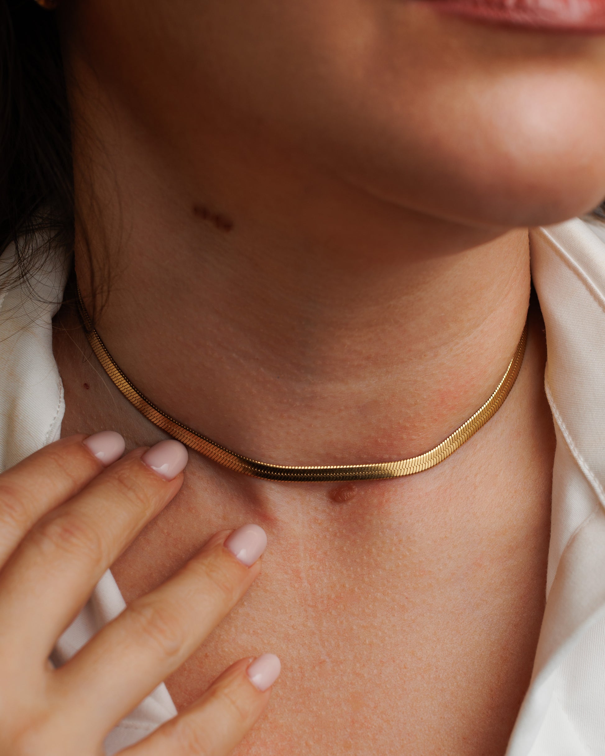 Choker estilo snake