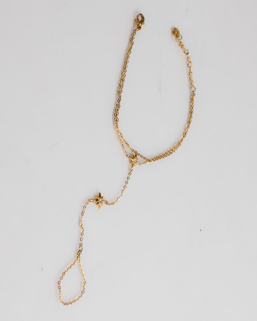 Pulsera y anillo de estrella