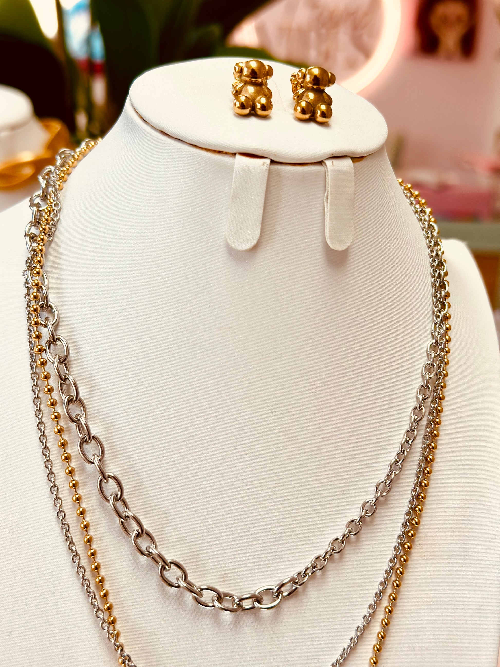 Set de 2 piezas inspirado en el oso famoso