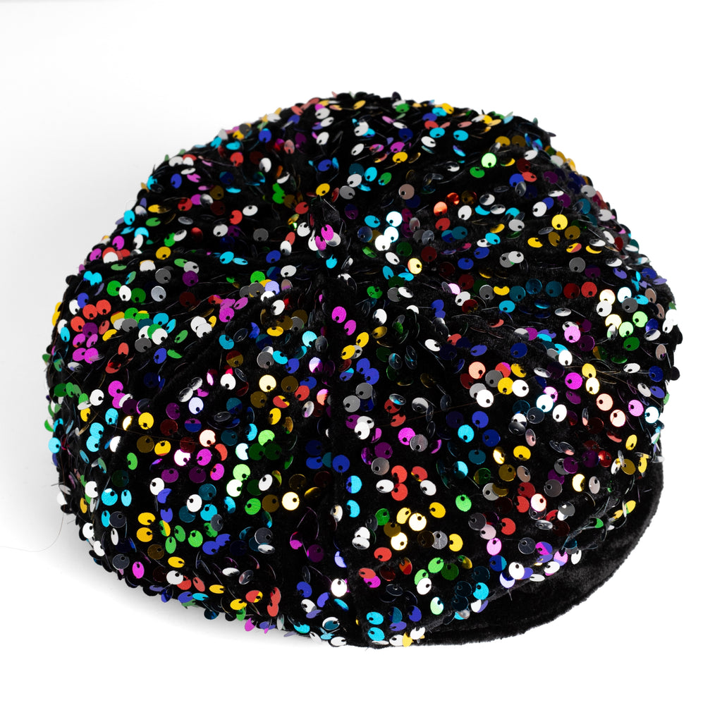Beret de lentejuelas