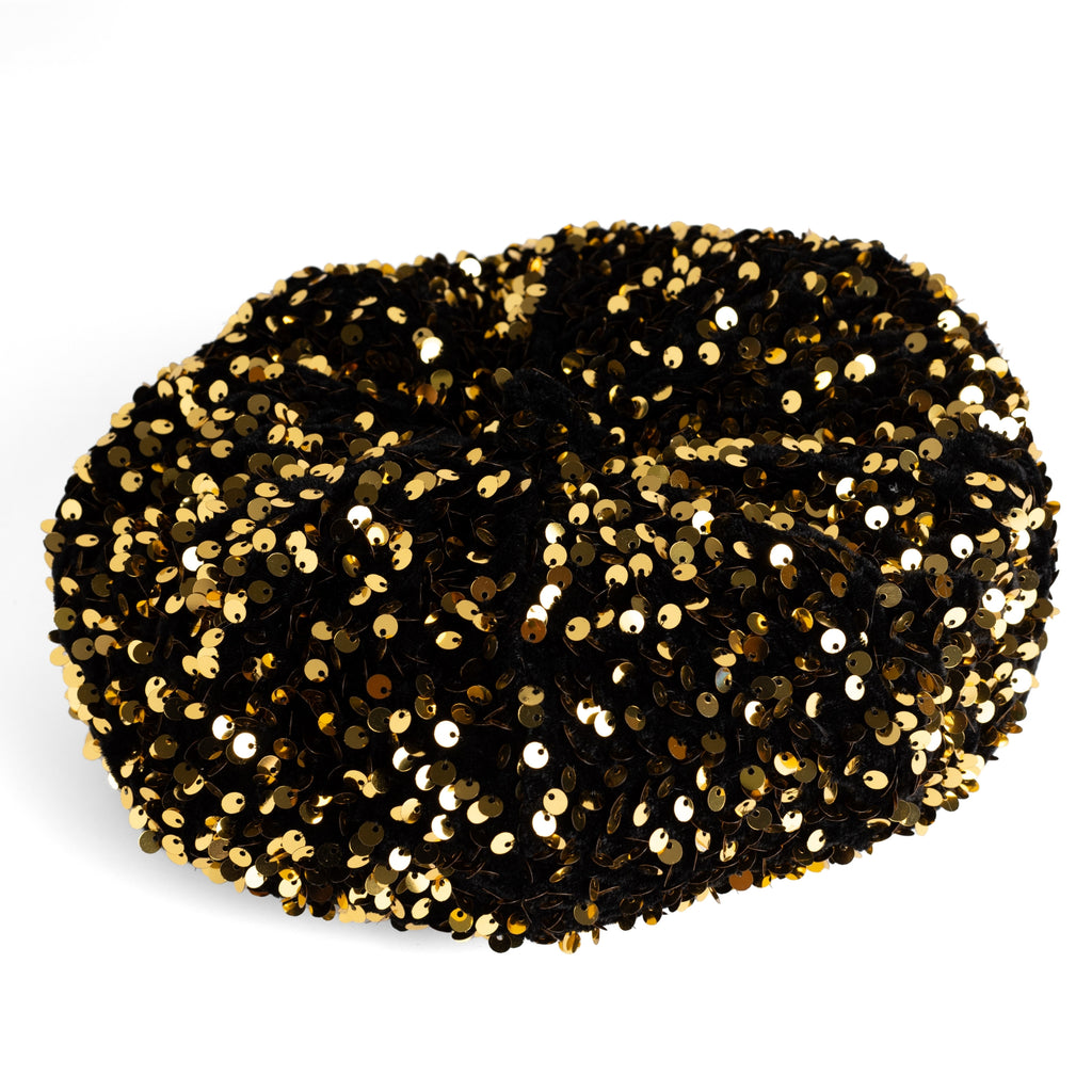 Beret de lentejuelas